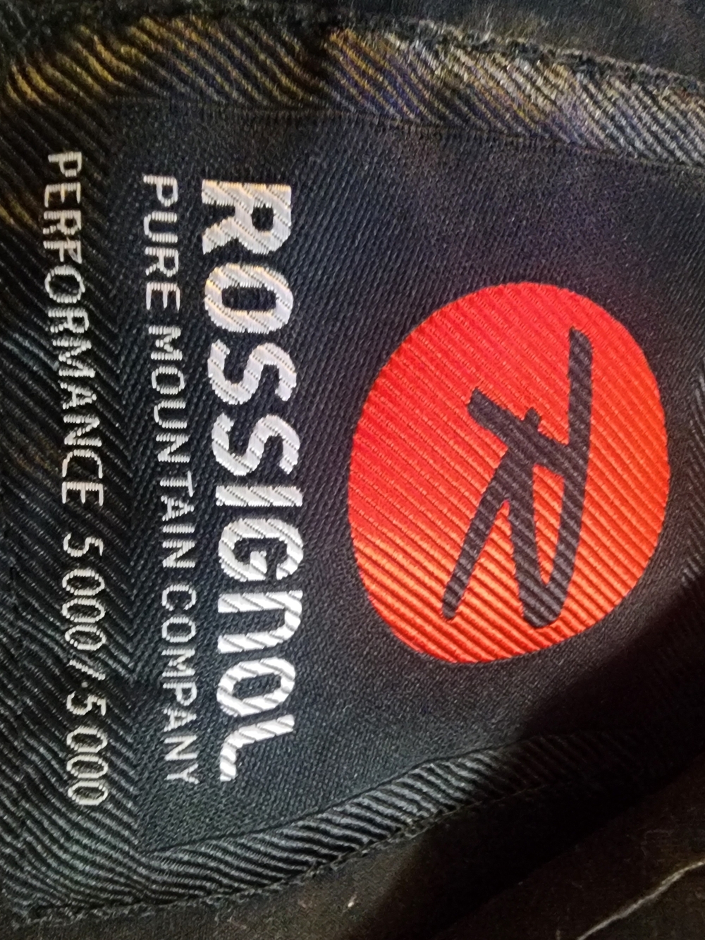 Rossignol White Performance Jacket with Lime Green and Burgundy Print - Picture 6 of 12